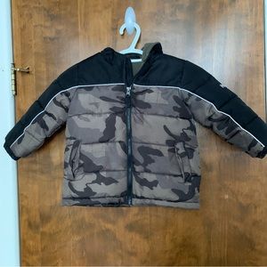 Pacific Trail Toddler Kid Hooded Long Sleep Fleece Jacket Coat 3T EUC